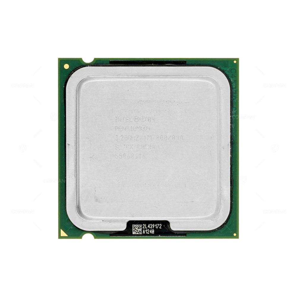 SL7PX INTEL PENTIUM 4 3.2GHZ 1CORE 1MB CACHE SOCKET LGA775 JM80547PG0881M